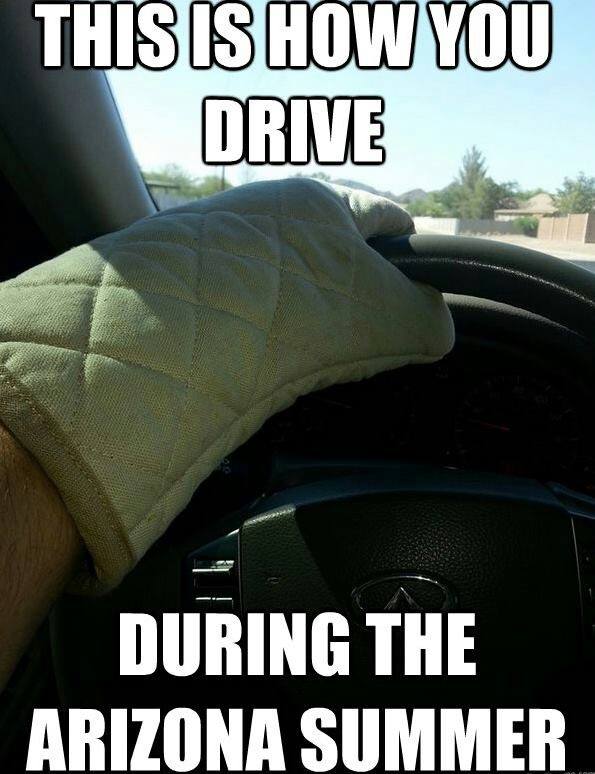Heat Warning and Steering Wheel