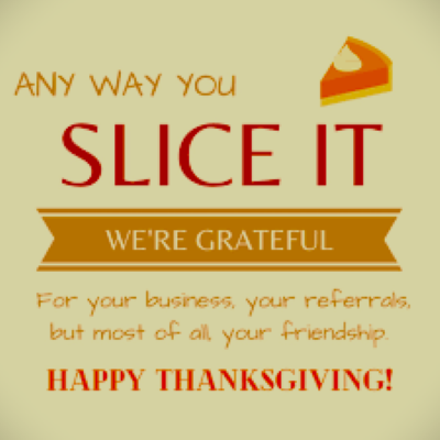 Small Business Thankful