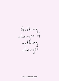 Motivational Phrase for Change