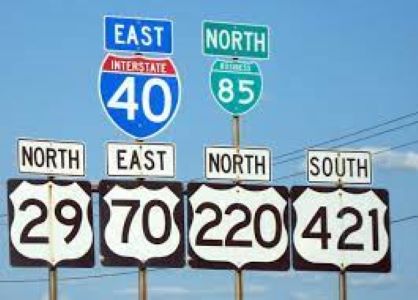 Interstate and Highway Signs