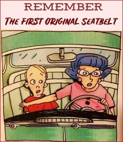The original seatbelt